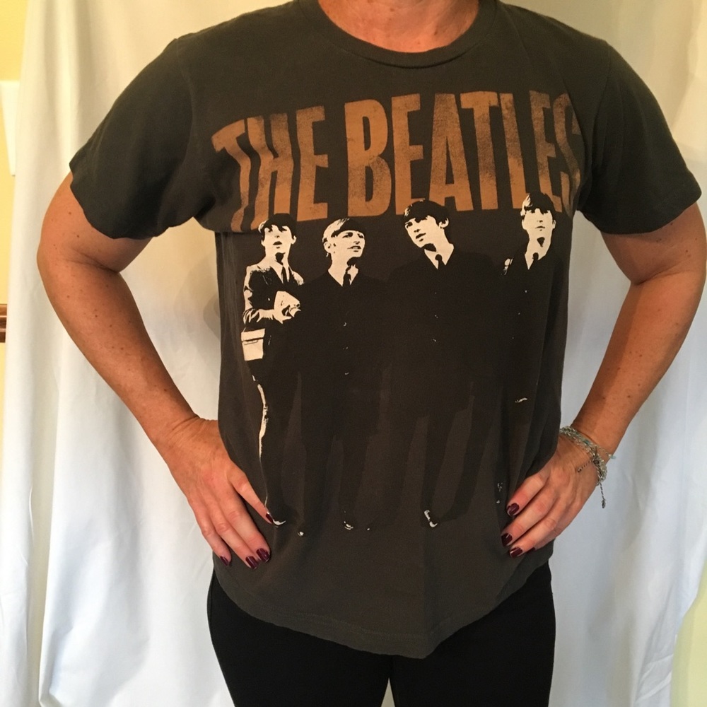 THE BEATLES Graphic Band Tee